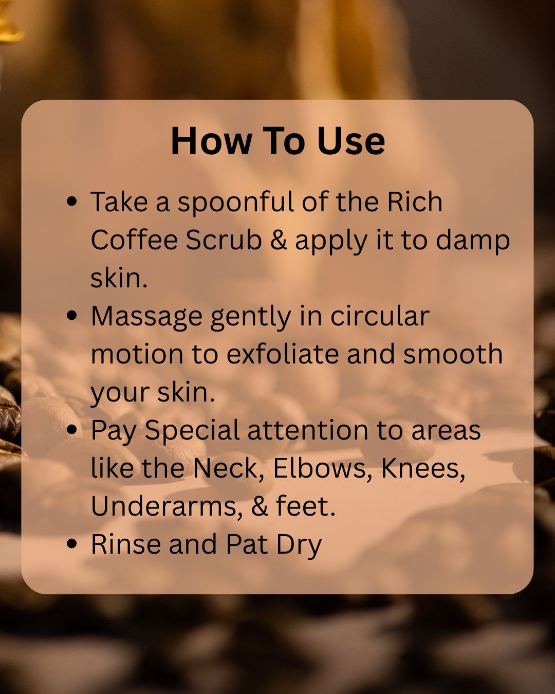 Handmade Suds Rich Coffee Exfoliating Scrub - Image 3