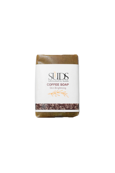 SUDS Coffee Soap, Skin Brightening, Exfoliating, Handmade, 100gm - Image 4